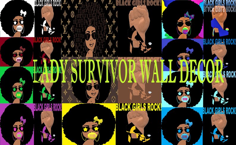 Black Girls Rock Wall Decor Bedroom Decor Home Decor Living Etsy