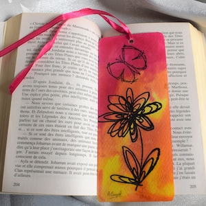 Bookmark. Original watercolor and Indian ink