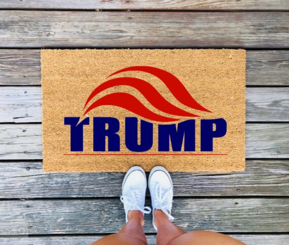 Trump 2020 Patriotic Doormat Welcome Mat Doormat Etsy