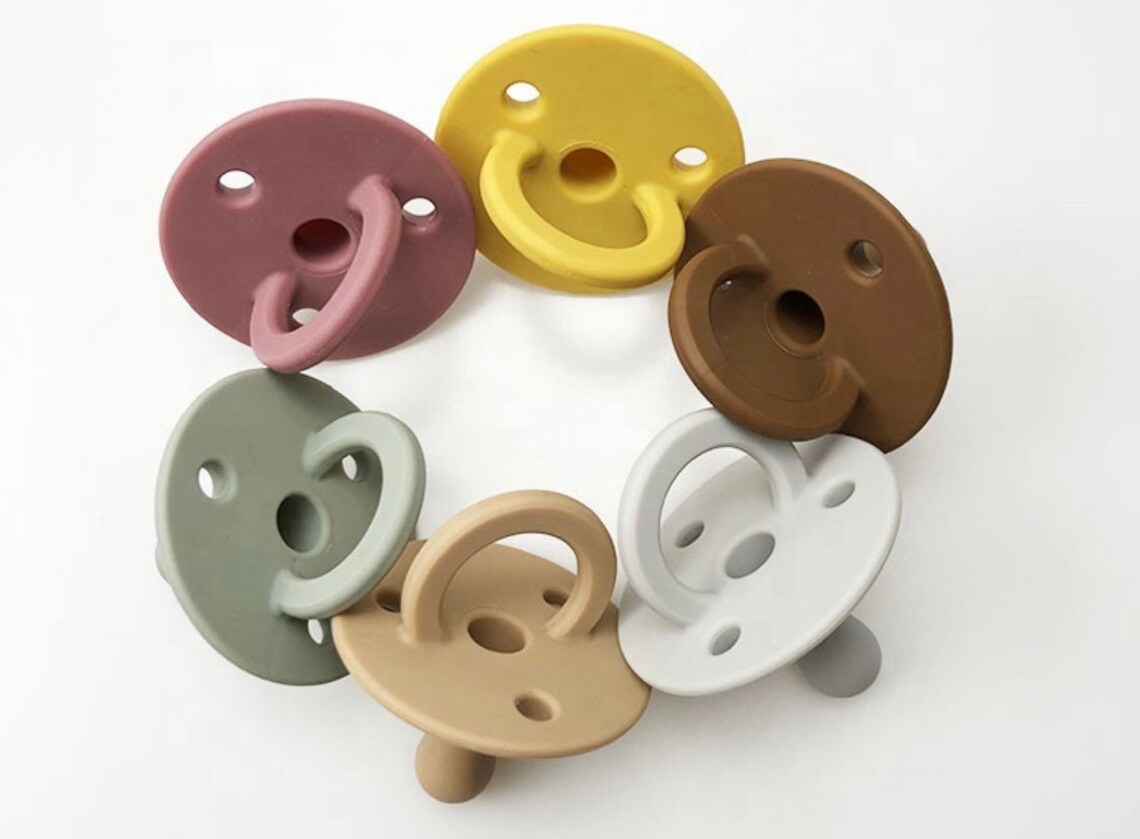 All silicone pacifier bulb pacifier silicone paci baby Etsy