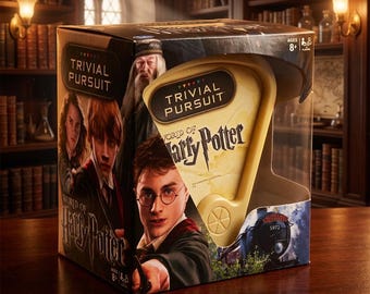 Retro 2015 Hasbro World of Harry Potter Trivial Pursuit Travel Edition (In Original Packaging) – 600 Questions