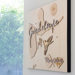 Tableau bois Guadeloupe