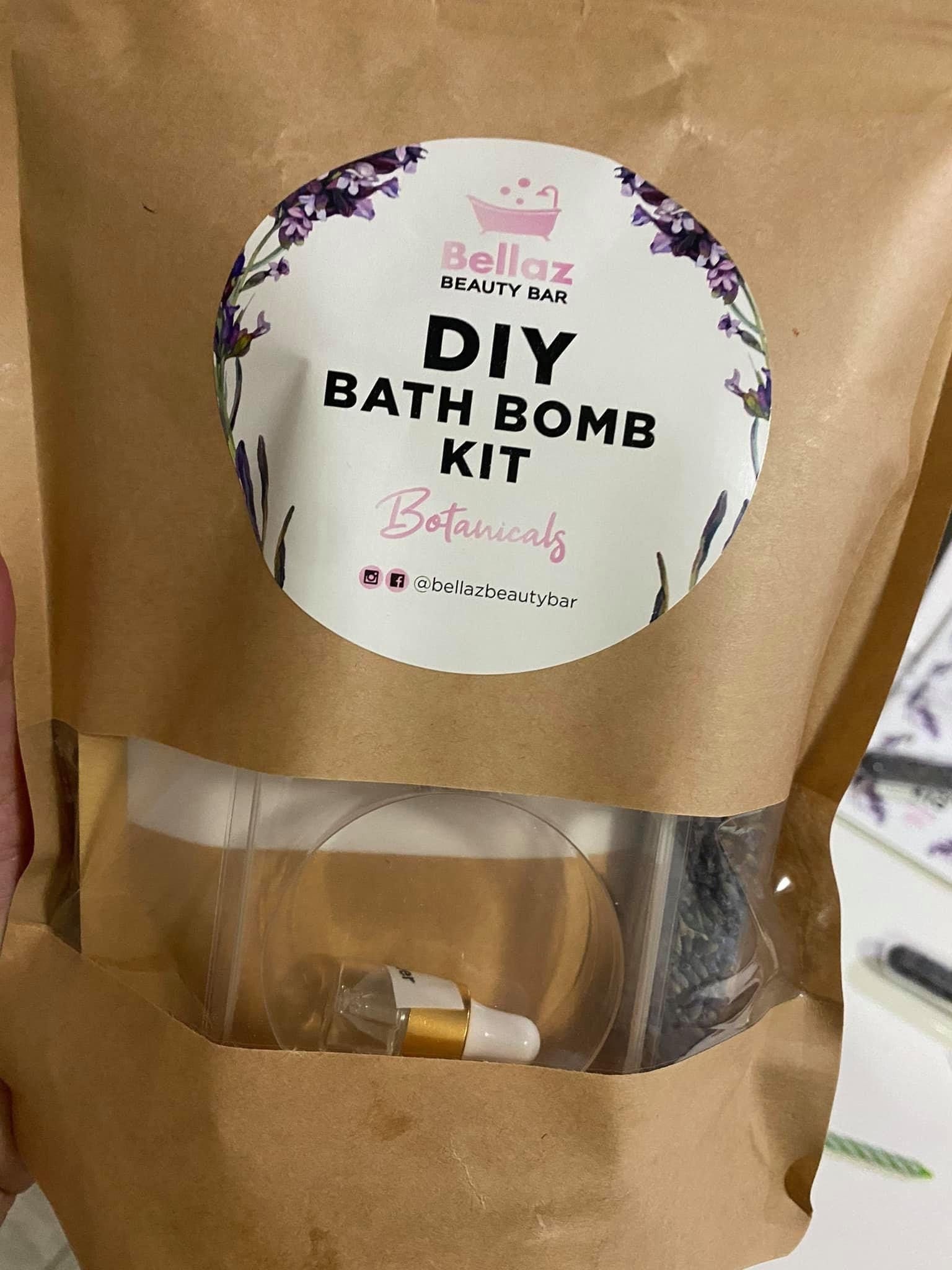 Bath Bomb Botanicals DIY kit Etsy