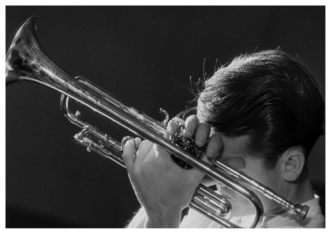 Reproduction Chet Baker Trumpet Jazz Poster Home Etsy