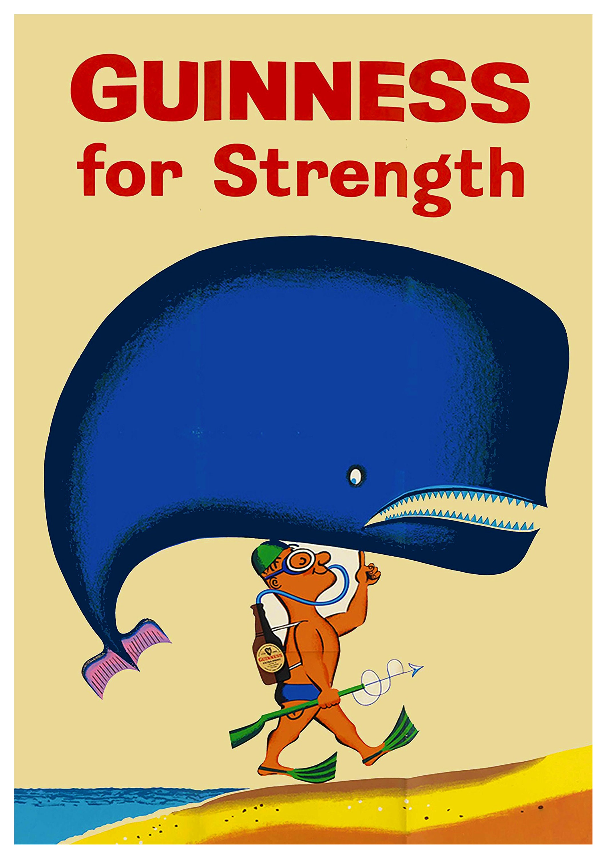 Reproduction Guinness For Strength Vintage Etsy