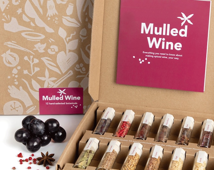 Mulled Wine Spice Kit: 12 Hand-Selected Botanicals & Recipes