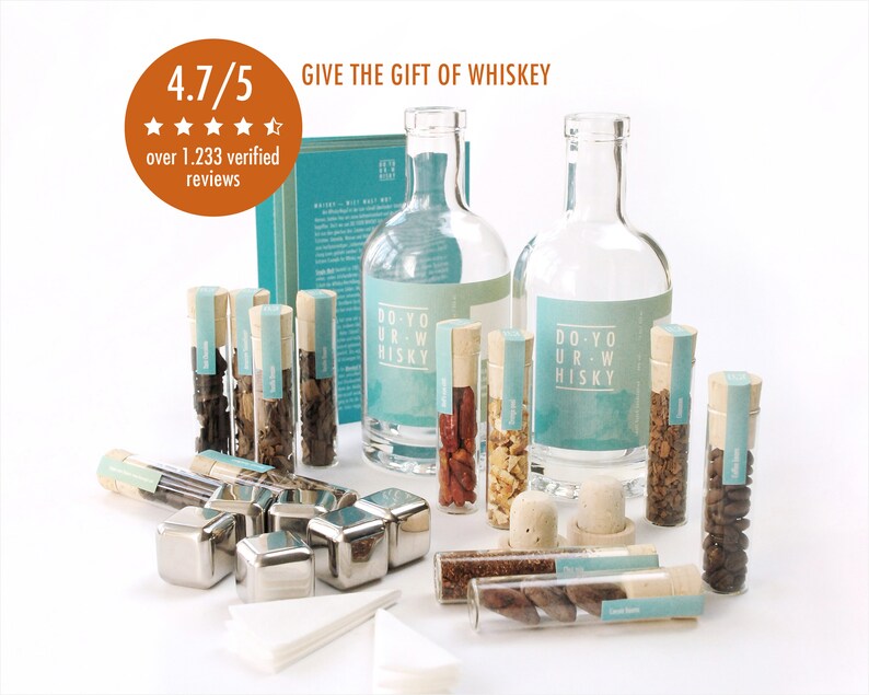 Do Your Whiskey Make Your Own Whiskey Whiskey Making Kit Etsy