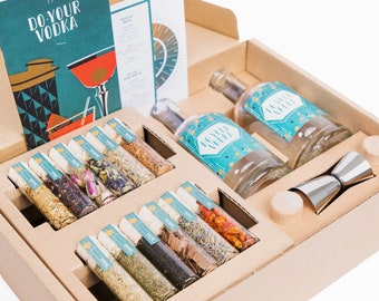 DO YOUR VODKA | Diy Vodka Infusion Kit | Cocktail Infusion Set | Personalized Vodka Making Kit | Unique Gift for Men & Women