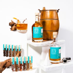 DIY Whiskey Making Kit | #1 DIY Gift Set for Homemade Whiskey | Gift For Him | Whiskey Cocktail Kit | Perfect Xmas Gift