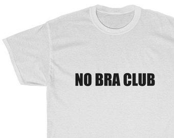 No Bra Club Etsy