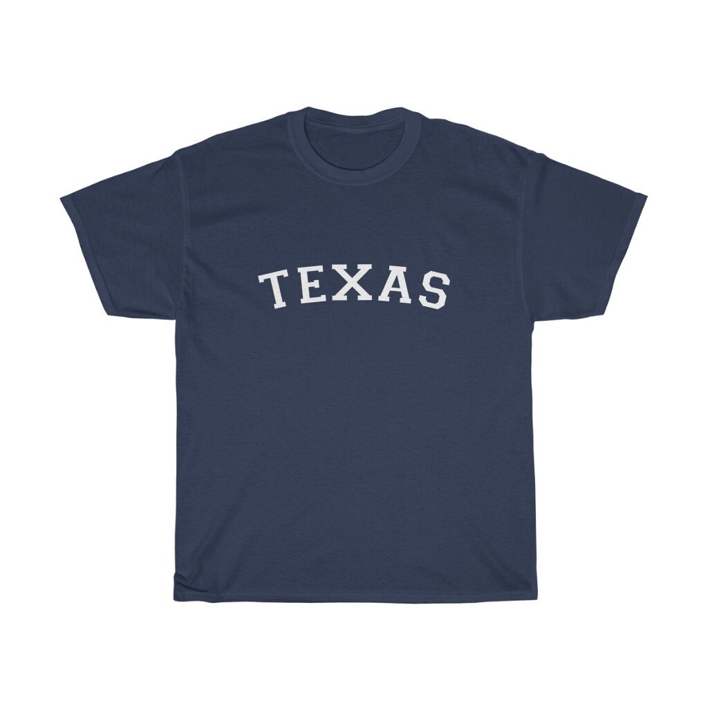 Texas Shirt Simple Texas T-Shirt Women's Men's | Etsy