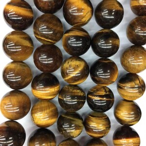 A grade 4mm-12mm natural tiger eye stone