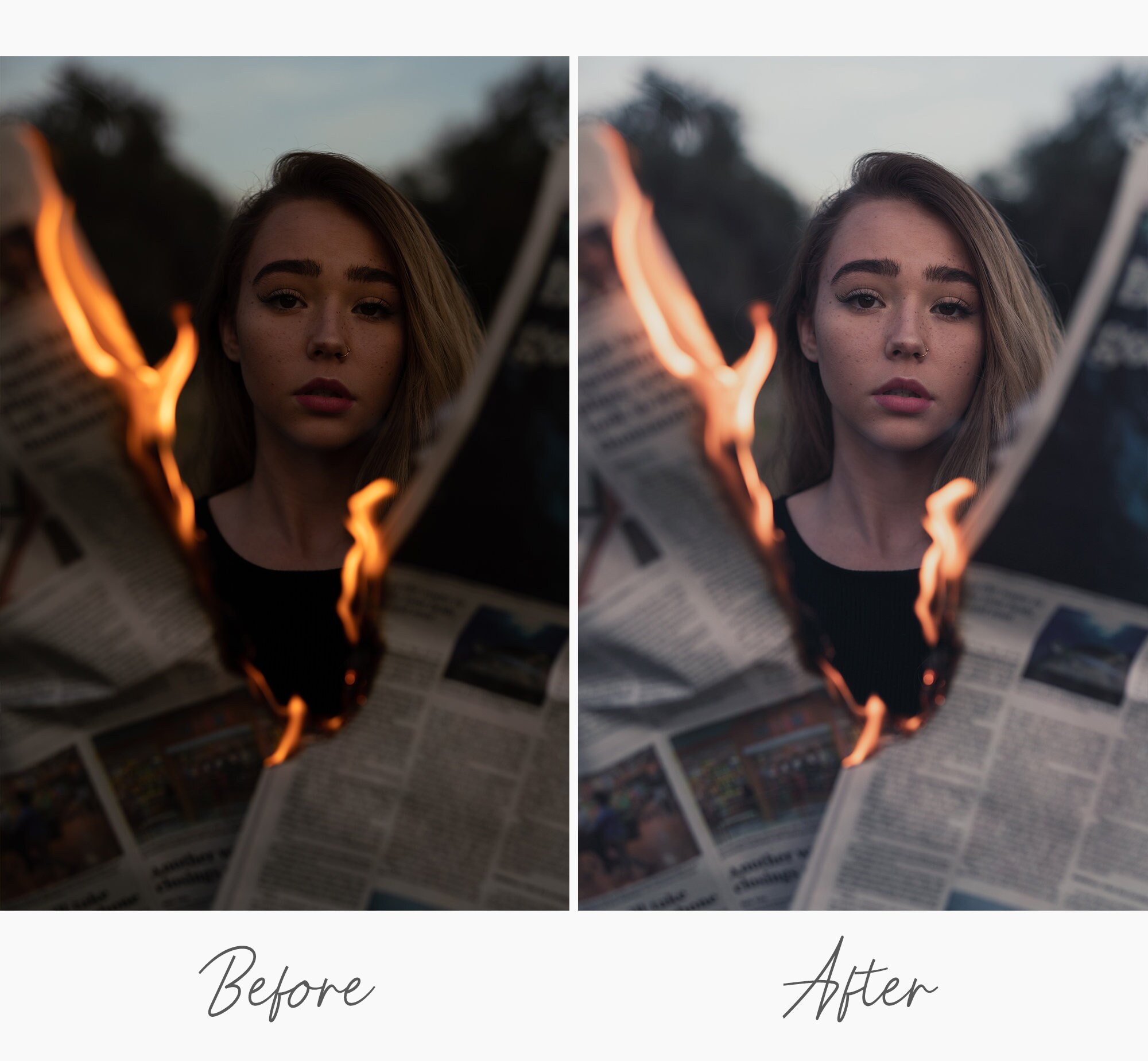 CINEMATIC Professional Lightroom Presets Pack Desktop & Etsy