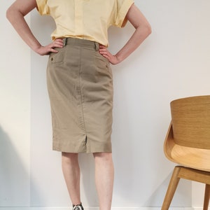 Vintage // Alfred Sung // Pencil Skirt // Lambswool // Knee - Etsy 
