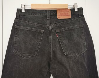 levis 517 black bootcut jeans
