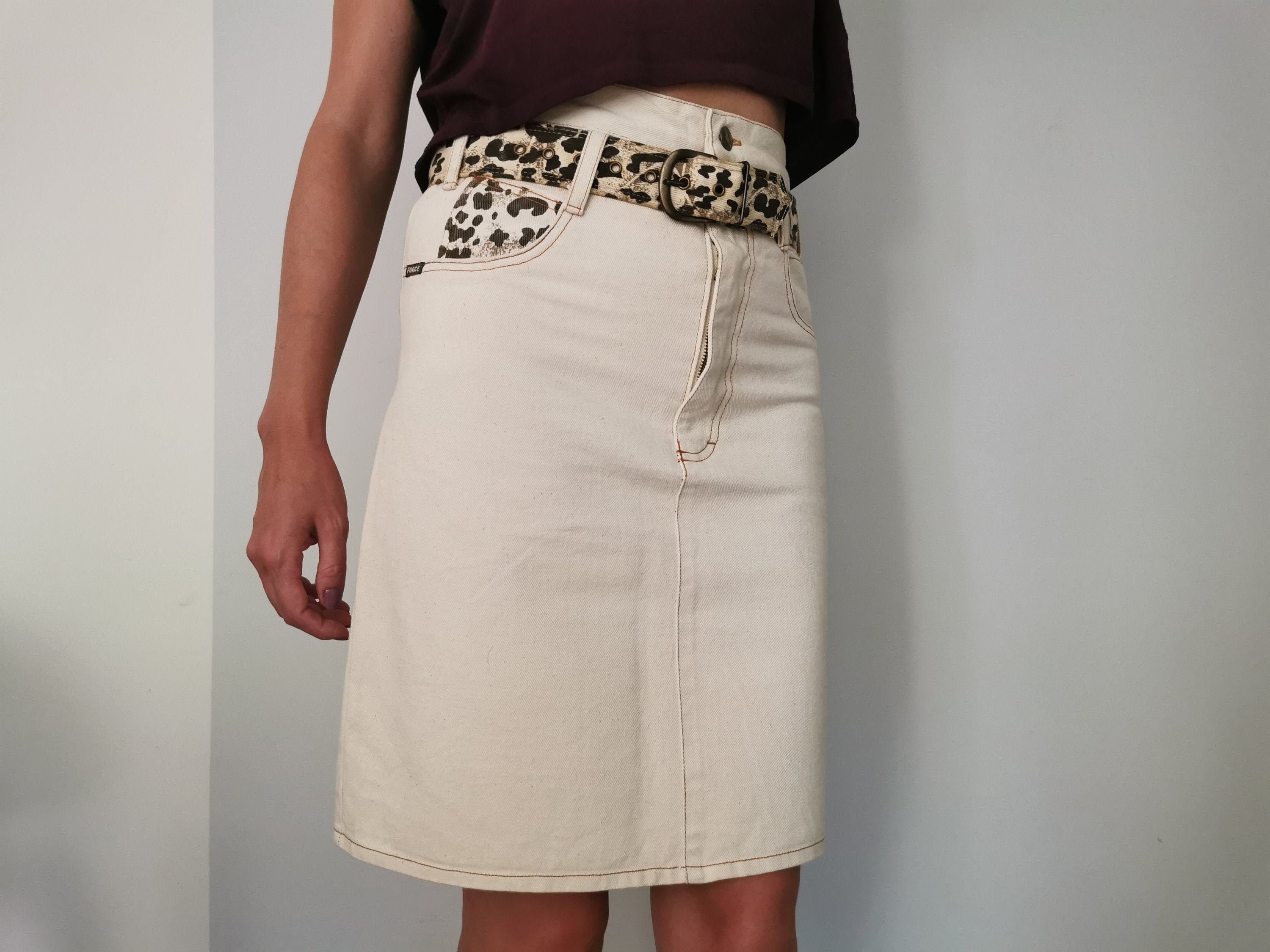 Belted Mini Skirt -  Canada