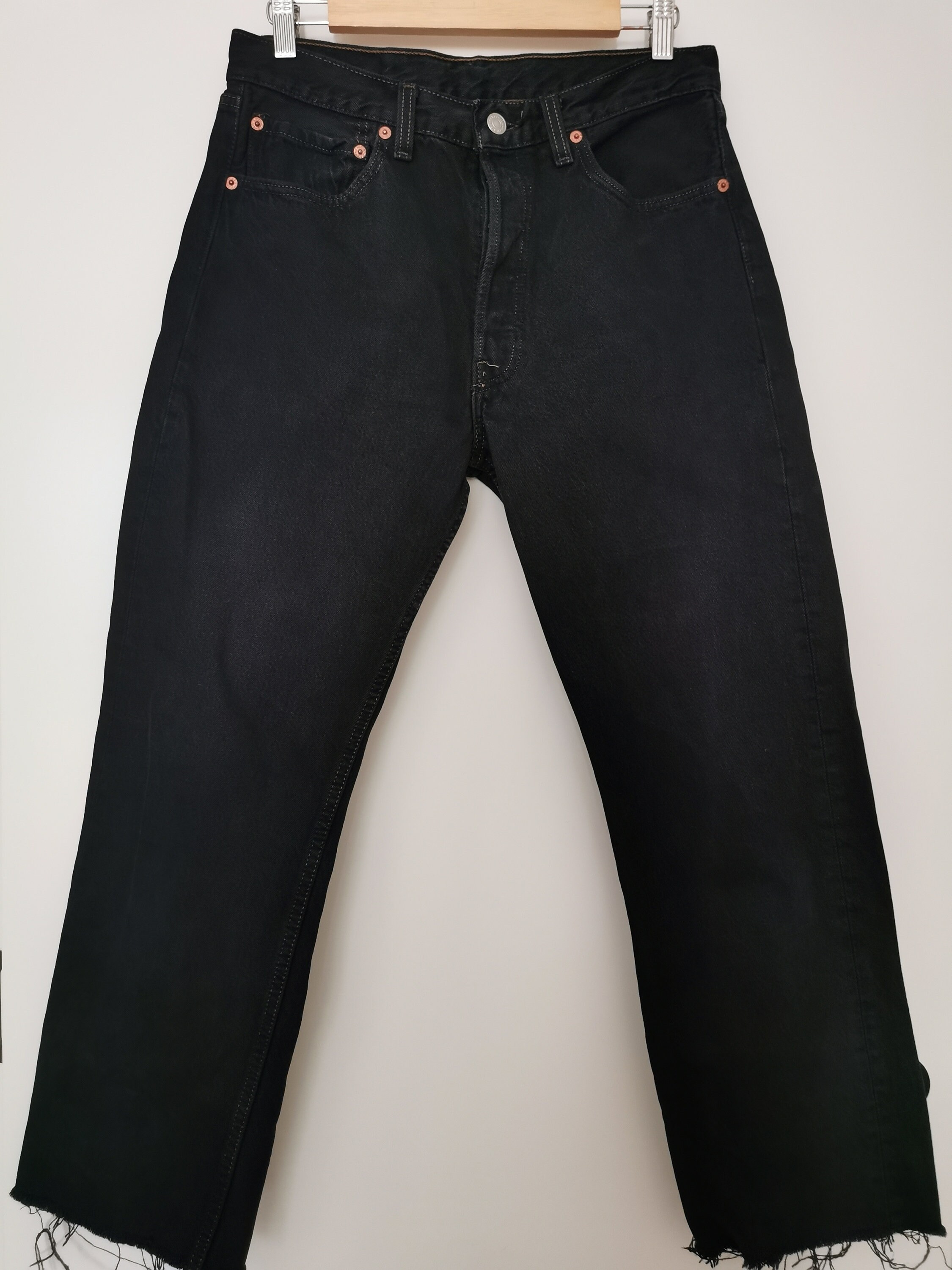 Vintage Levi's 501 Black Jeans 80's / 90's | Etsy