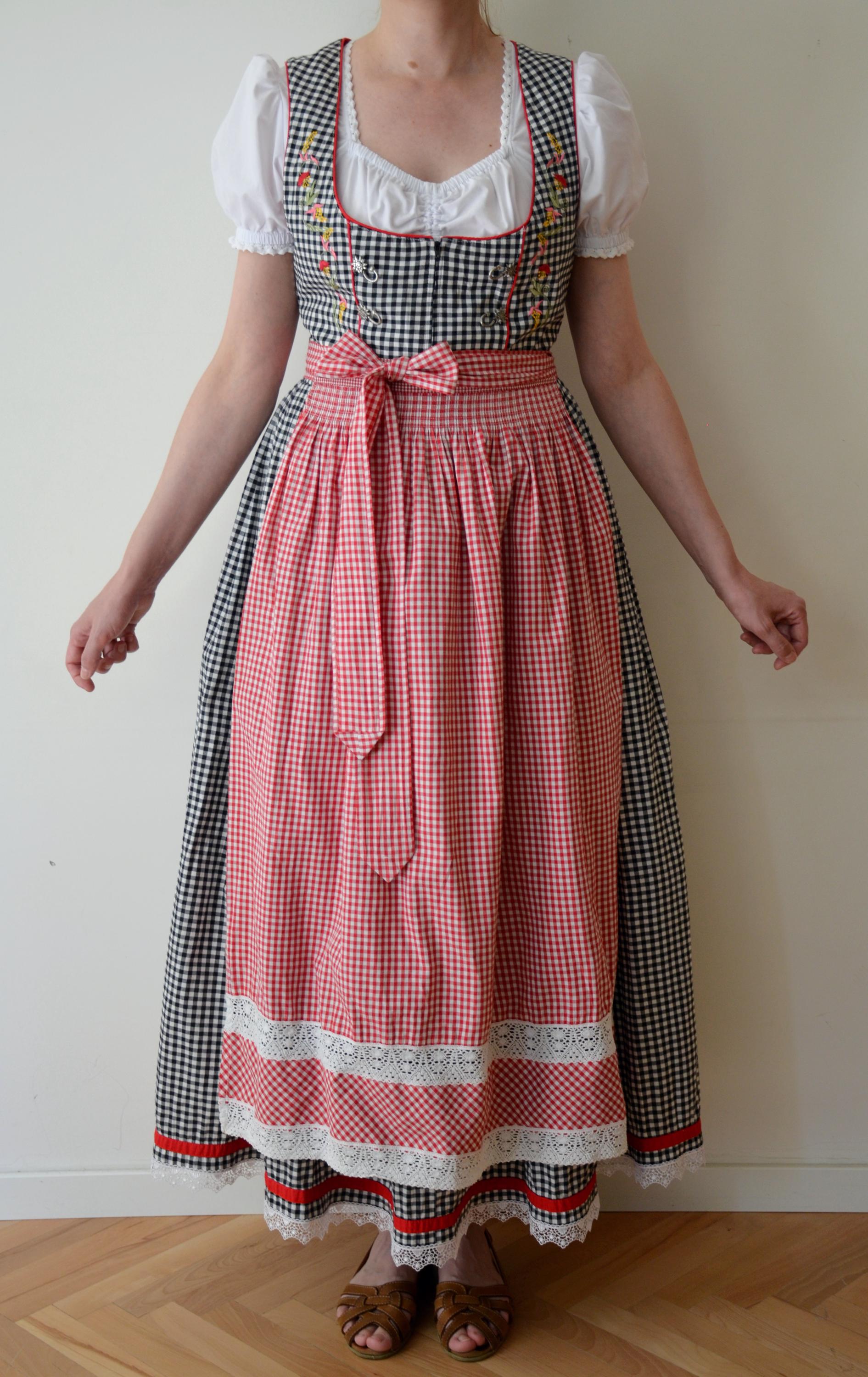 traditional german dress Dirndl Dresses for Women Women's 3 Pieces Traditional Bavarian