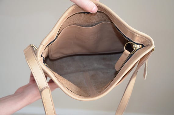 バッグ OLD COACH purse shoulder bag All leather Vintage Coach All Leather Sacoche Shoulder Bag Black #ED BAA