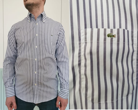 Lacoste striped tee cheap