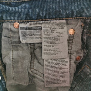 Vintage NOS Blue Levi's Jeans Dark Wash Levi Strauss - Etsy