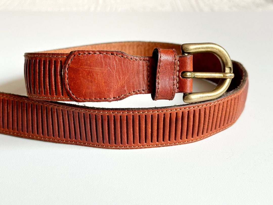 The Neva Belt - Vintage Tan