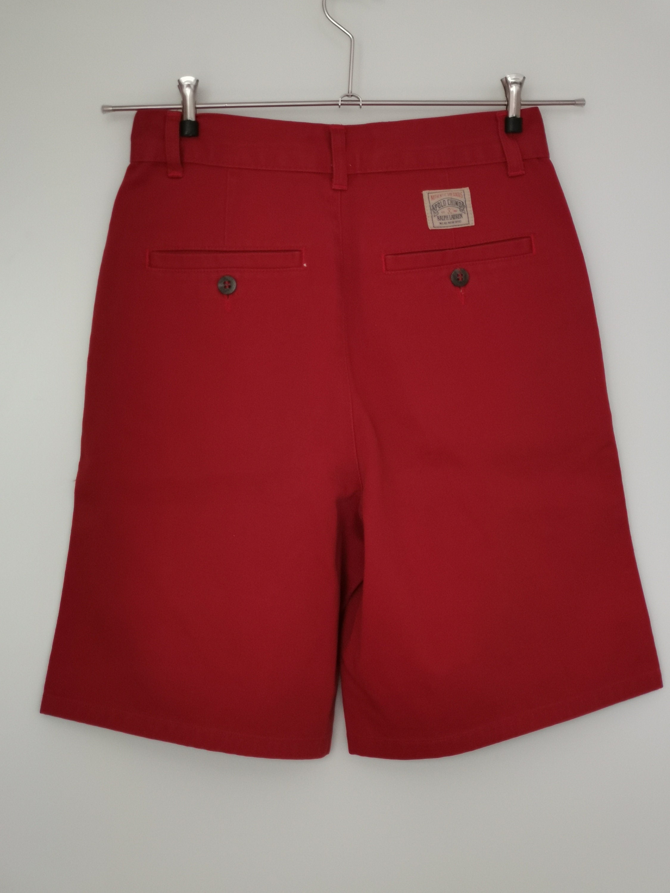 Vintage 90s Polo Ralph Lauren Shorts, Women's Preppy Shorts
