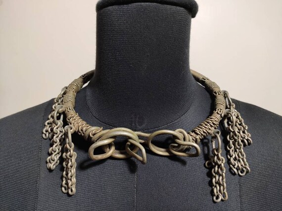 Vintage Banjara, Belly Dance Jewelry Necklace Trib
