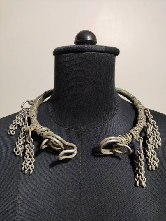 Vintage Banjara, Belly Dance Jewelry Necklace Trib