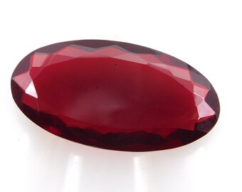 Pierre Grenat Naturelle Ovale 9x7 Mm - Non Traitée - Qualité Supérieure - Loose