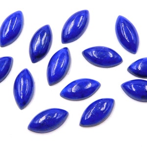 Natural Lapis Lazuli Marquise Cab Lot Loose Gemstone,Lapis Lazuli Cab, Handmade Lapis Marquise Stone Mix Size For All Jewellry Making P-2859