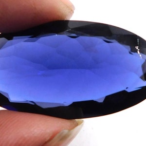 20x40 MM Tanzanite Oval Cut Loose Gemstone, 50 Cts 1 Pieces Faceted Tanzanite Oval, Tanzanite Oval Cut For Pendant Making Size Stone P-985