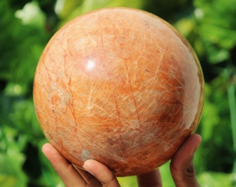 Amazing Huge 135MM Pink Rosophia Stone Healing Charged Metaphysical Energy Power Stone Sphere Ball