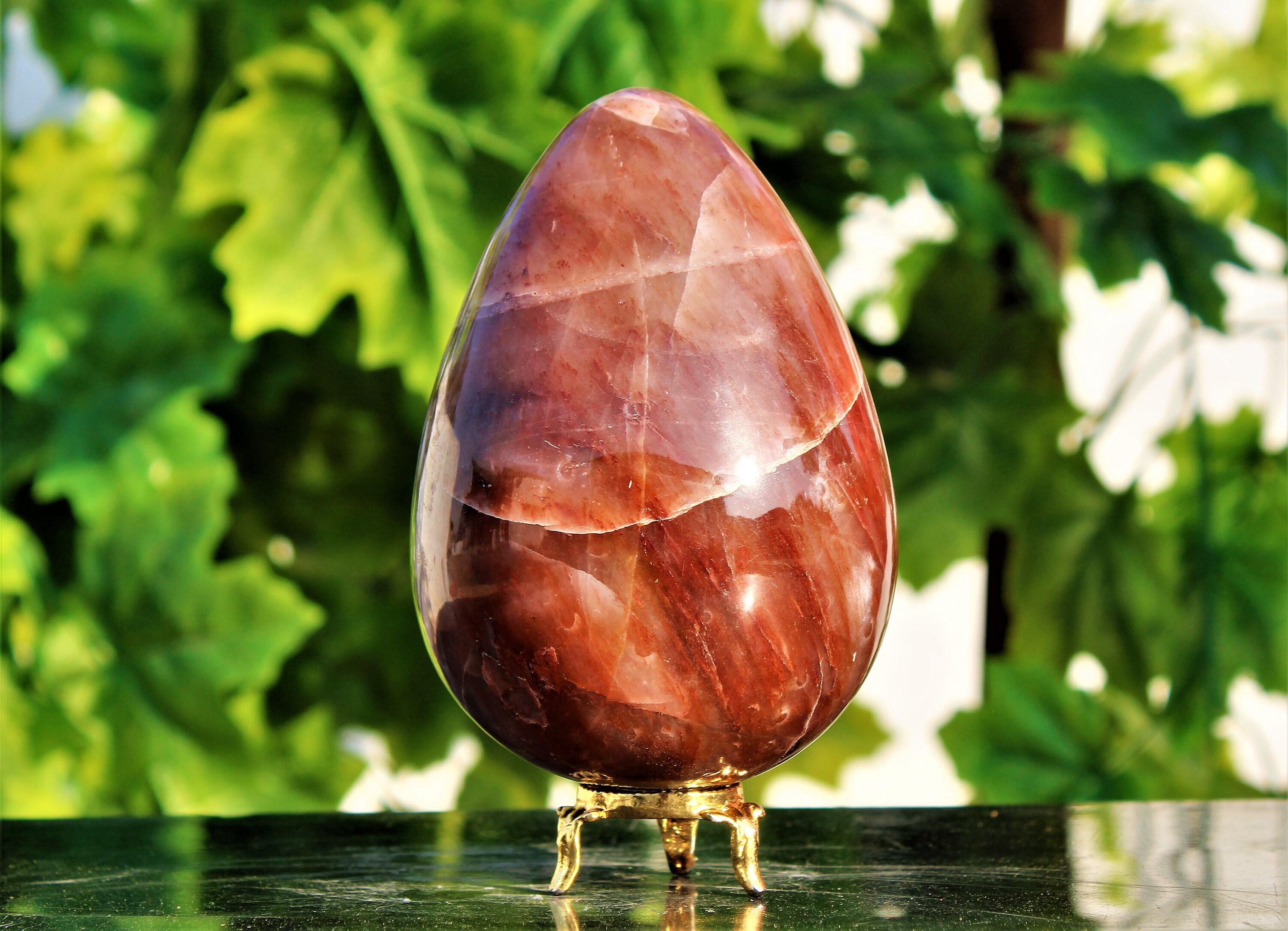 Beautiful Large 130MM Red Strawberry Stone Healing Charged Etsy