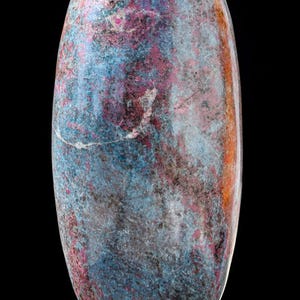 Lingam de cristal de apatita rubí grande: Piedra curativa de Reiki (355 mm) imagen 9