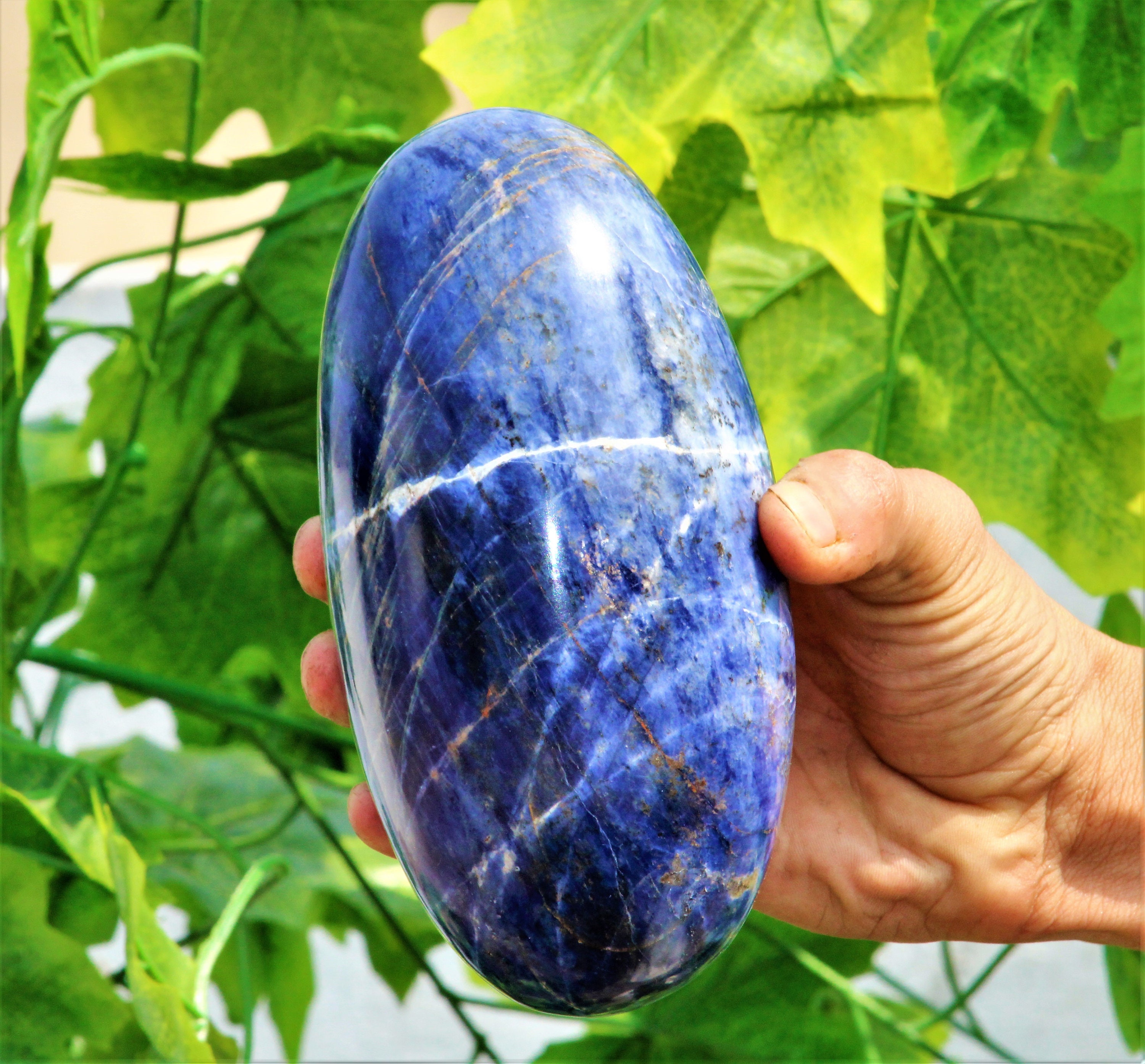 Beautiful Large A 165MM Blue Sodalite Stone Crystal Quartz Etsy