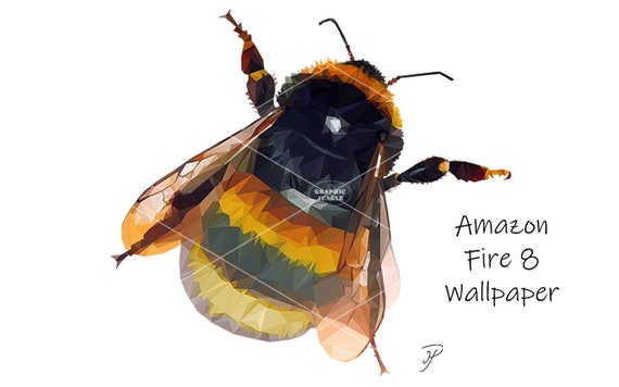Bee By Mike Payne Amazon Tablet Fire 8 Wallpaper 1280 X 800 Etsy Bee By Mike Payne Amazon Tablet Fire 8 Wallpaper 1280 X 800 Etsy