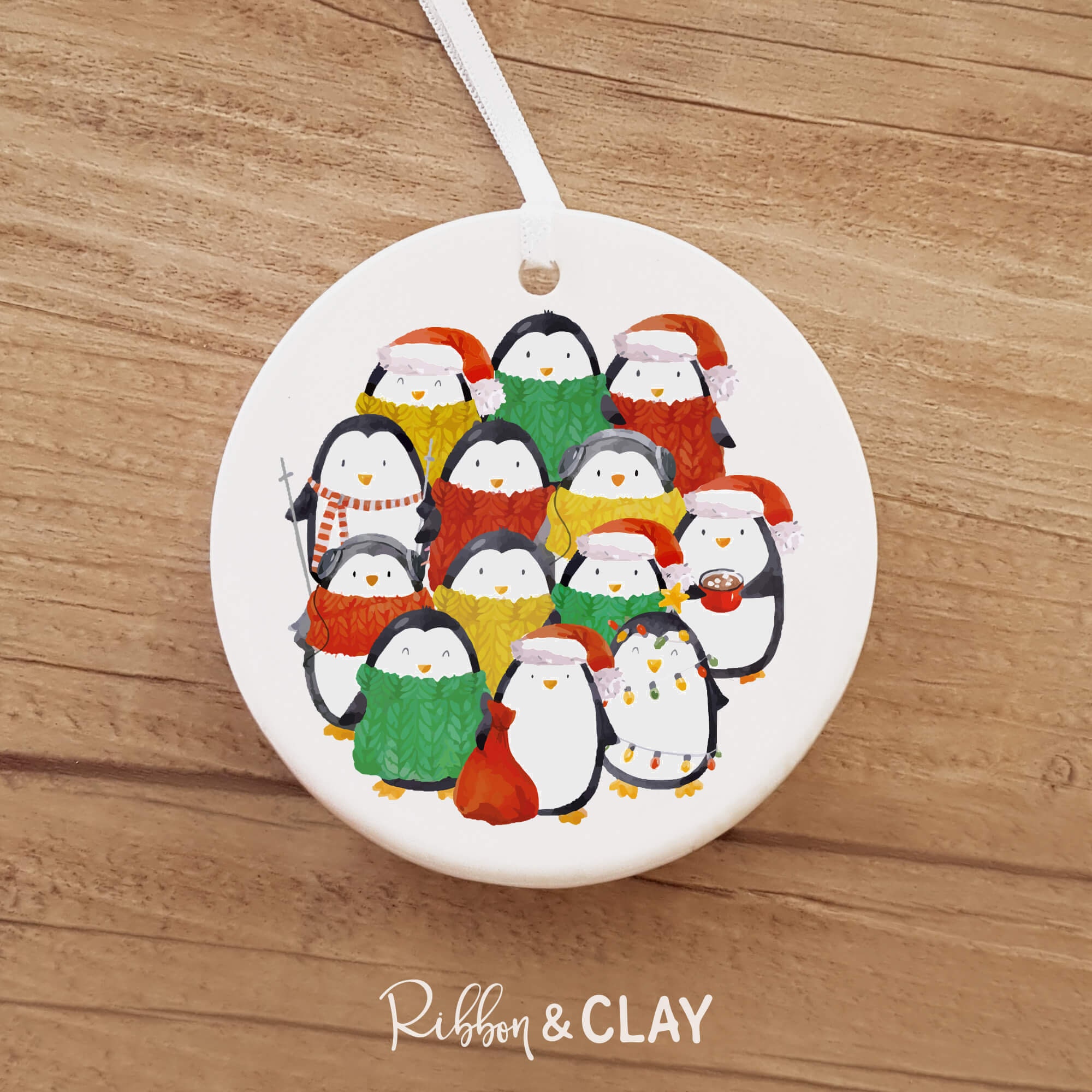 Penguin Christmas Presents 