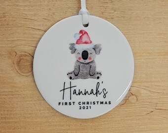 Koala Ornament Etsy