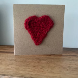 Tarjeta de felicitación en blanco hecha a mano