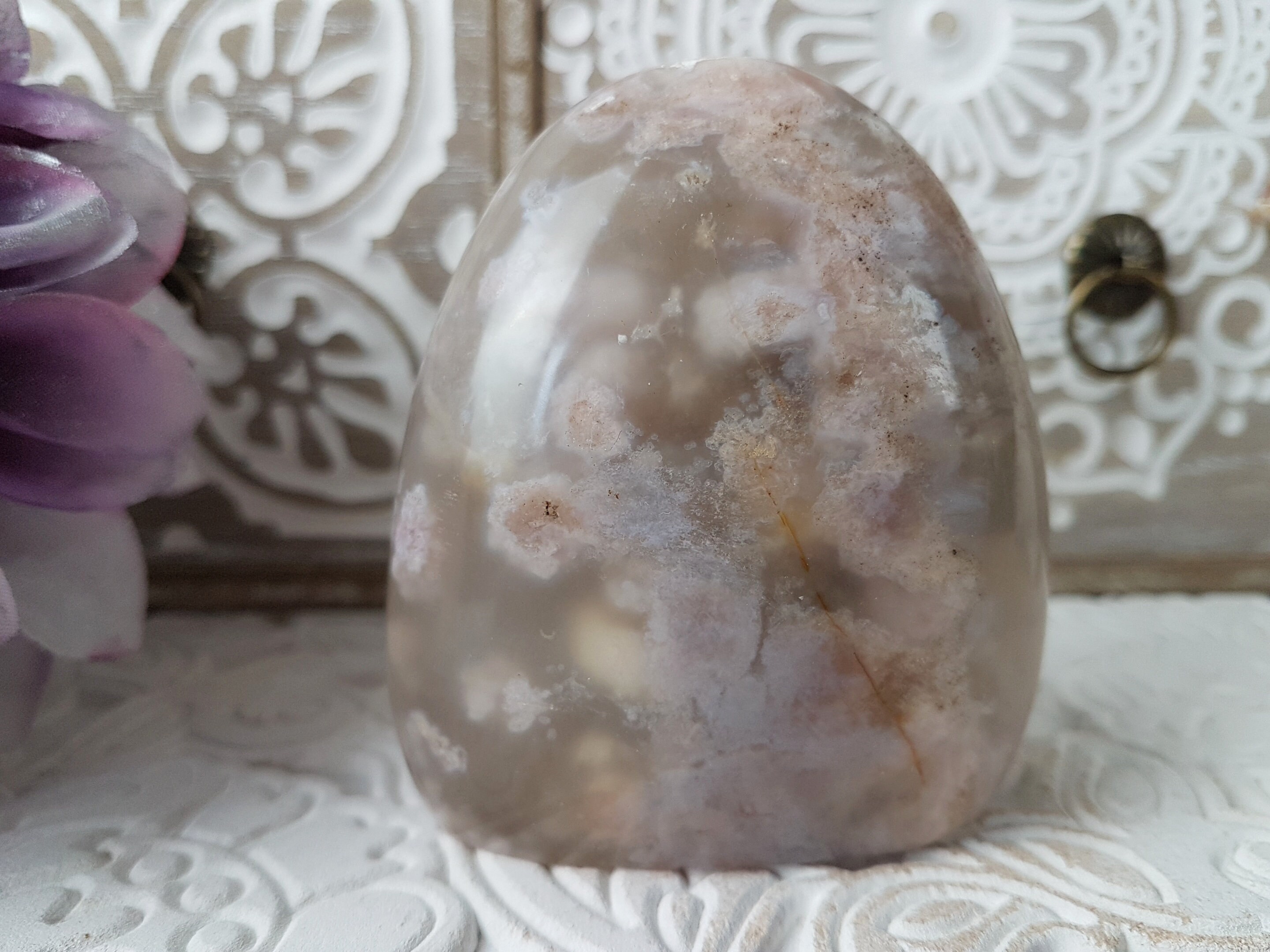 Agate Fleur Fl#17 - Forme Libre 316G