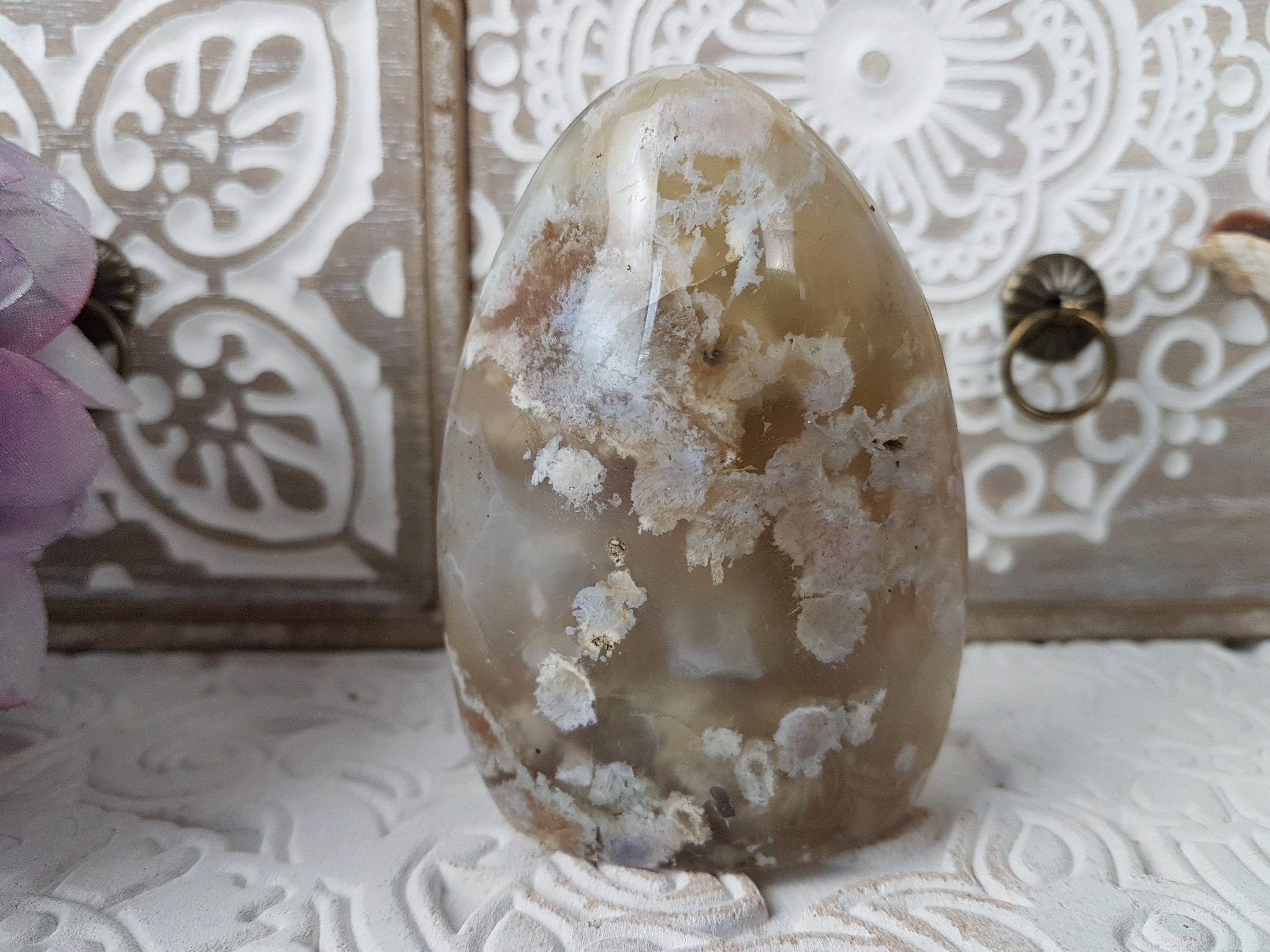 Agate Fleur Fl#12 - Forme Libre 194G