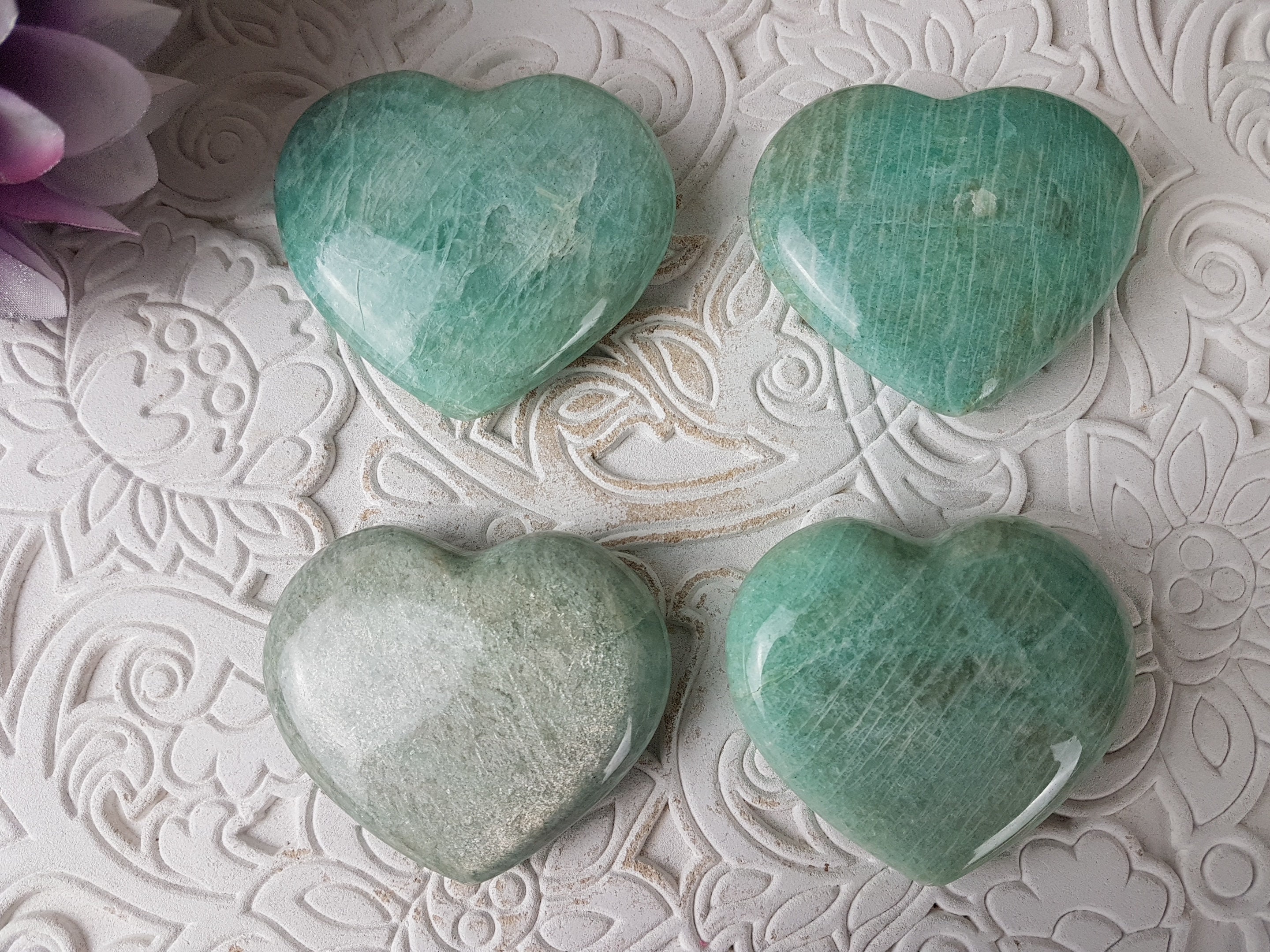 Amazonite - Coeurs