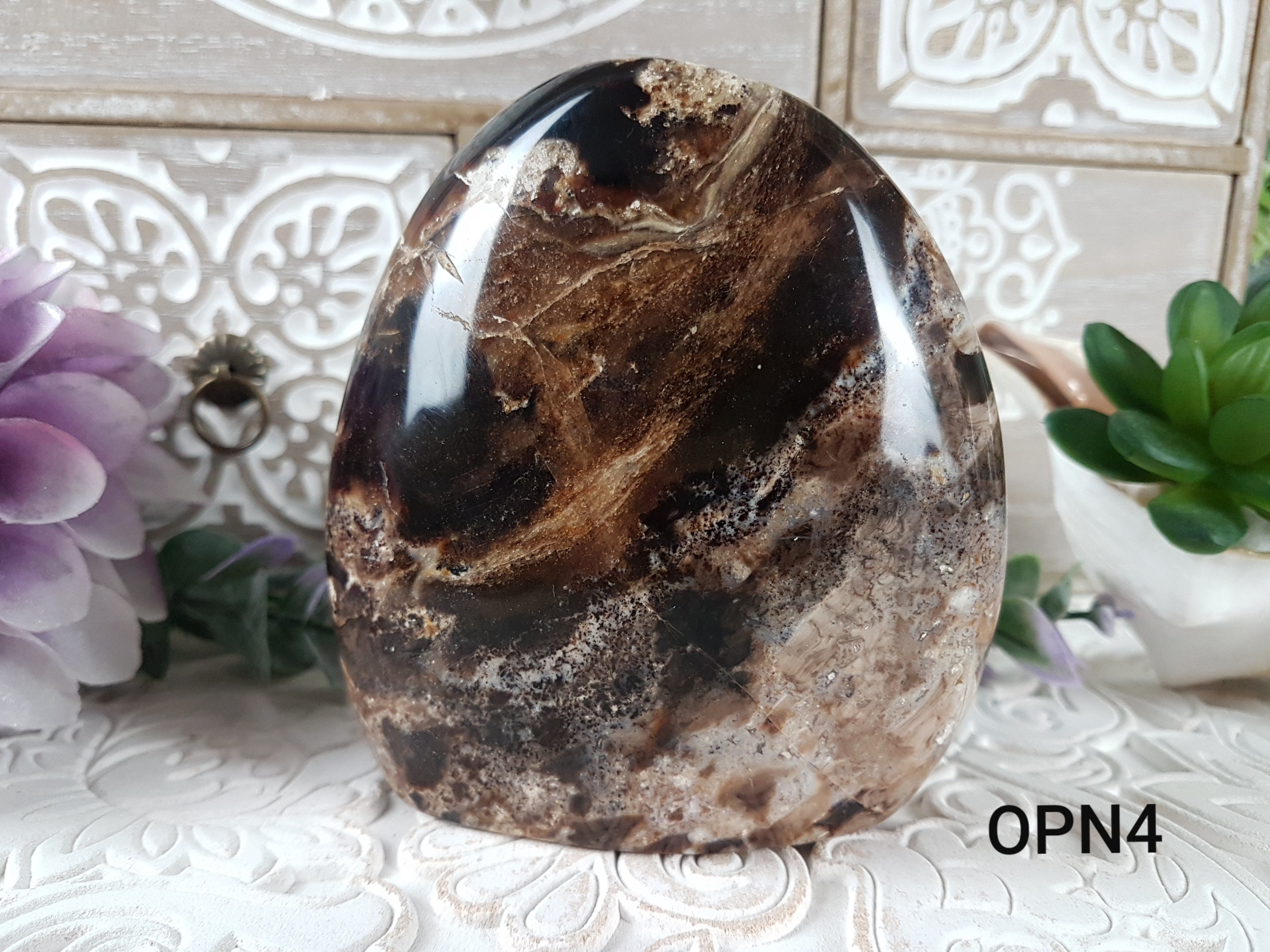 Opale noire De Madagascar