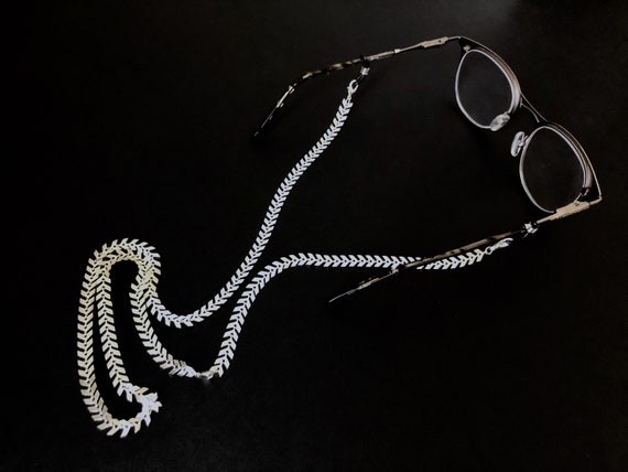 Geometric Frame Metal Chain Glasses, For Gold Metal Eyeglass Chain #A60122014 | Zenni Optical main image 4