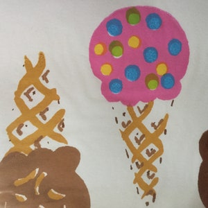 Ein Serigraph namens Eiszapfen.