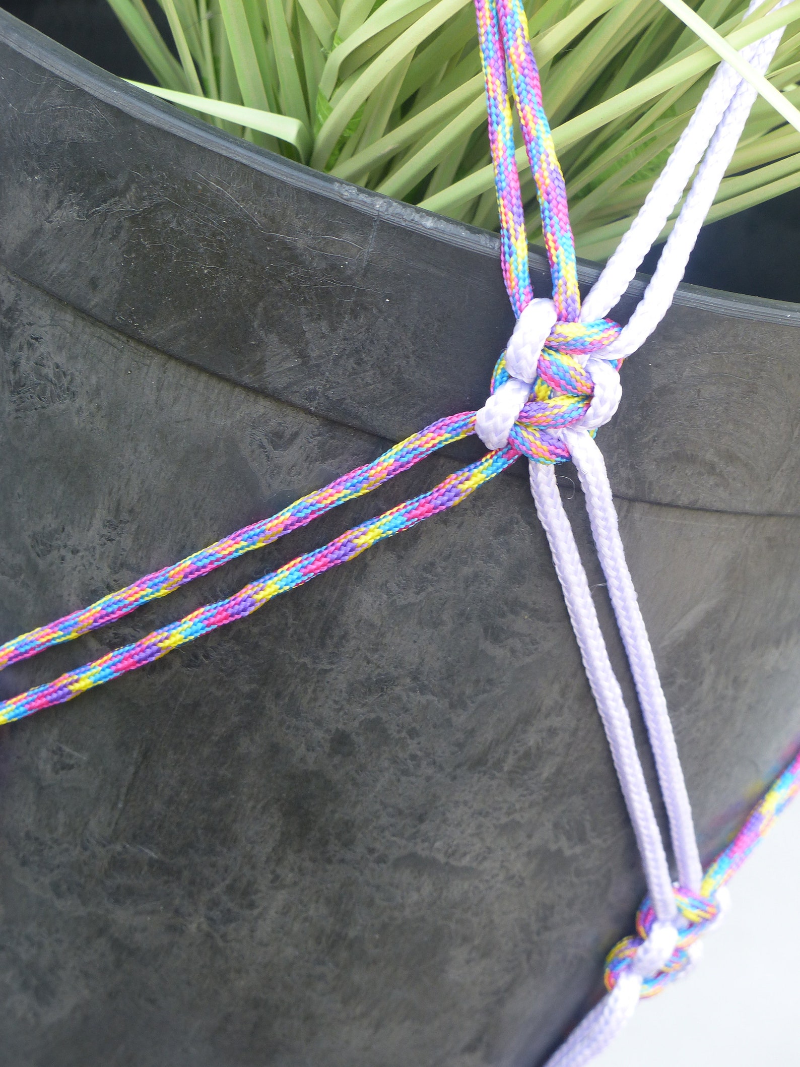 Plant HANGER Macrame Plant Hanger Paracord Plant Hanger Etsy