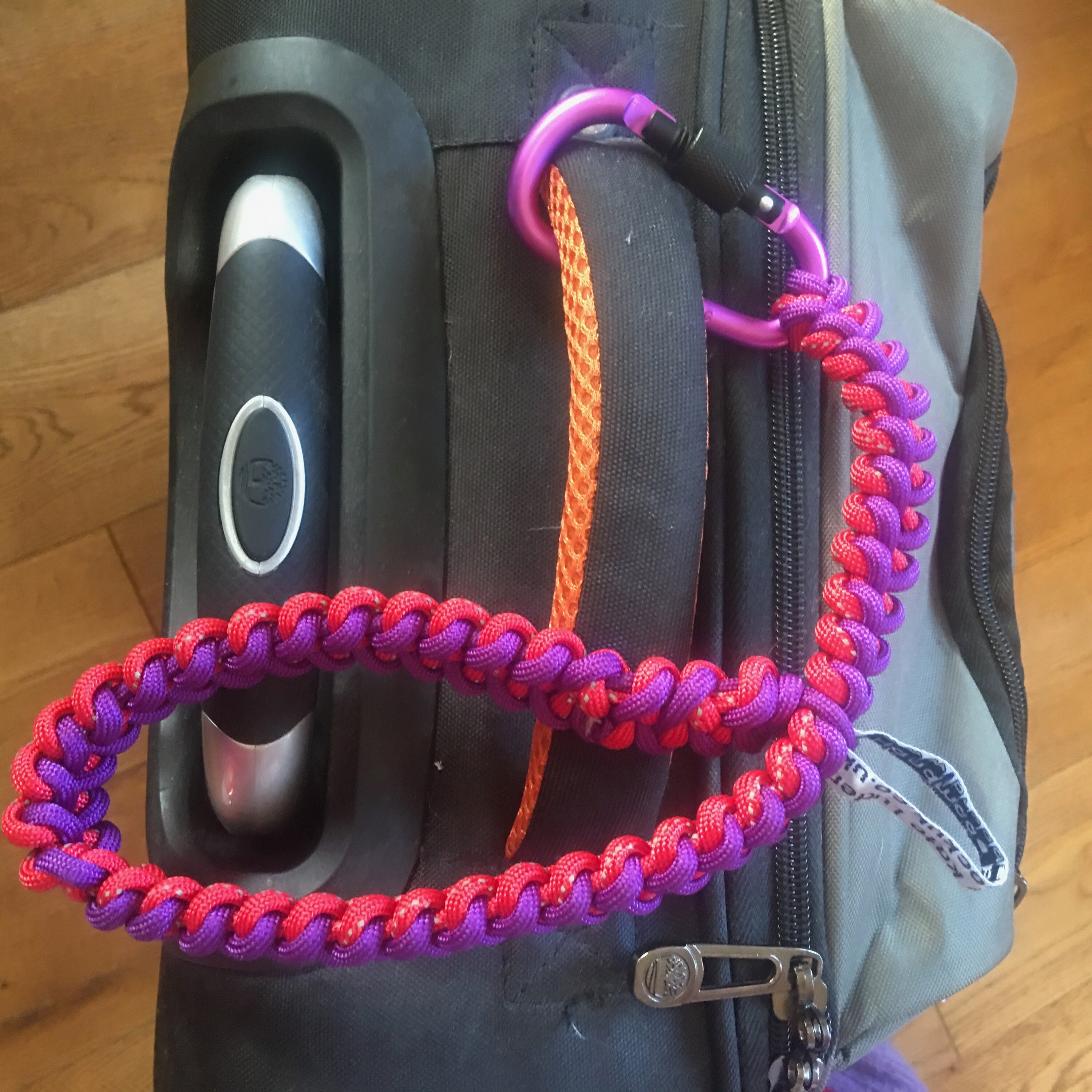 Luggage Strap in Super Strong Paracord With Carabiner for Etsy UK
