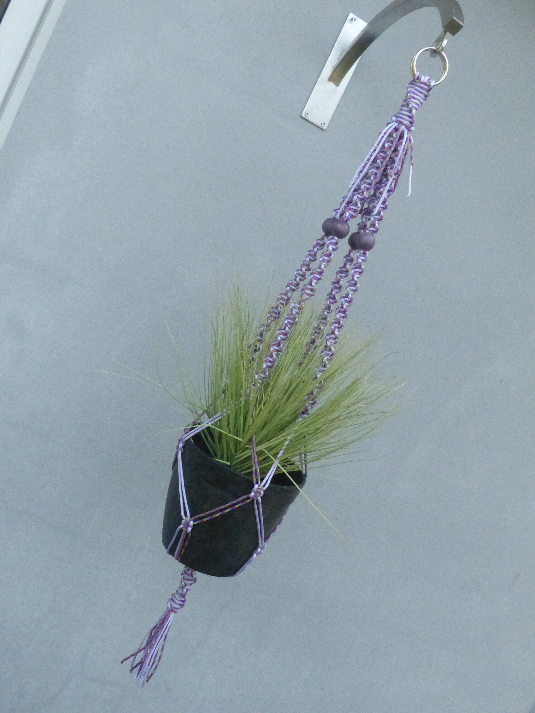 Plant HANGER Macrame Plant Hanger Paracord Plant Hanger Etsy