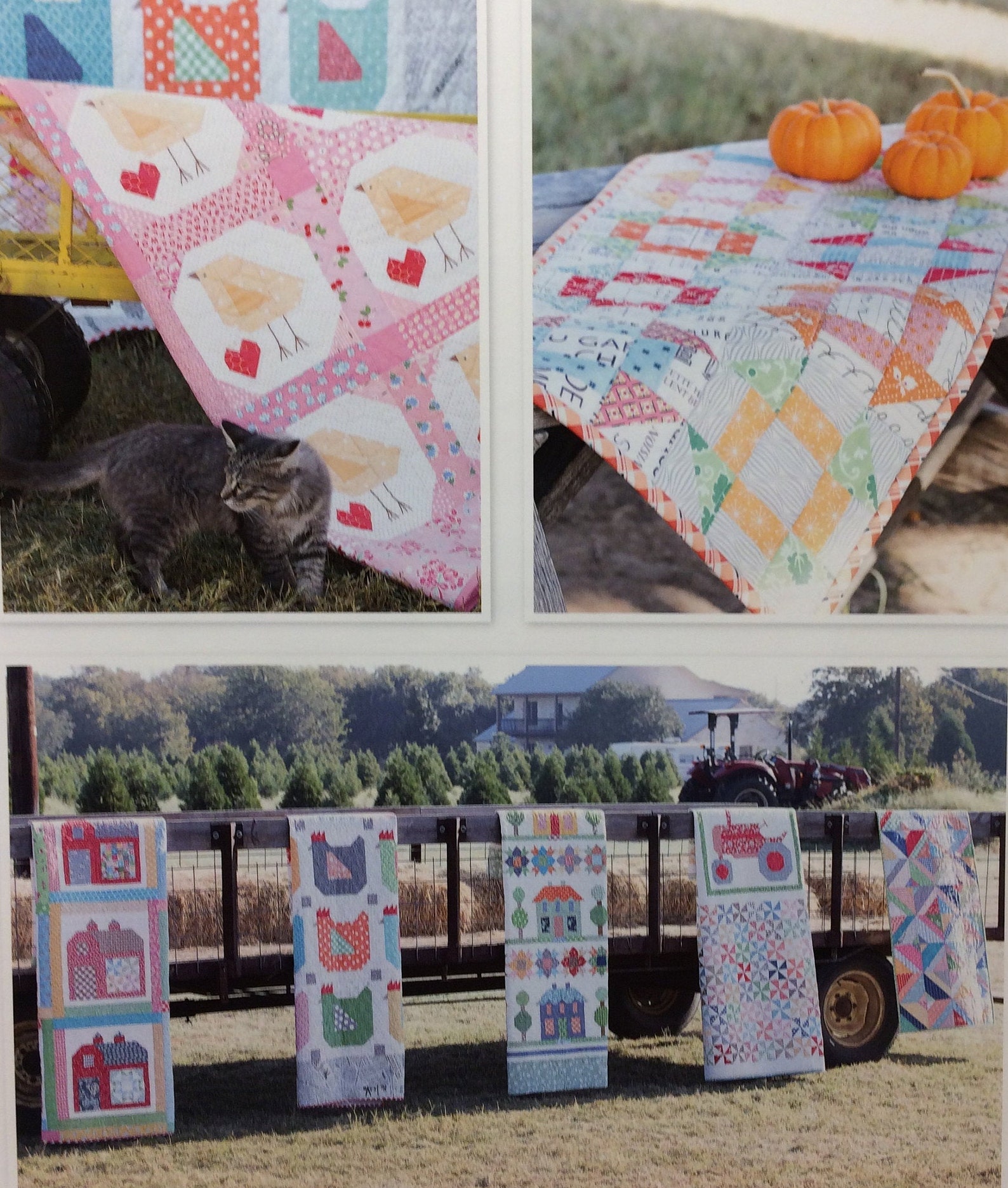 Farm Girl Vintagelori Holtquilt Bookquilt Block Etsy